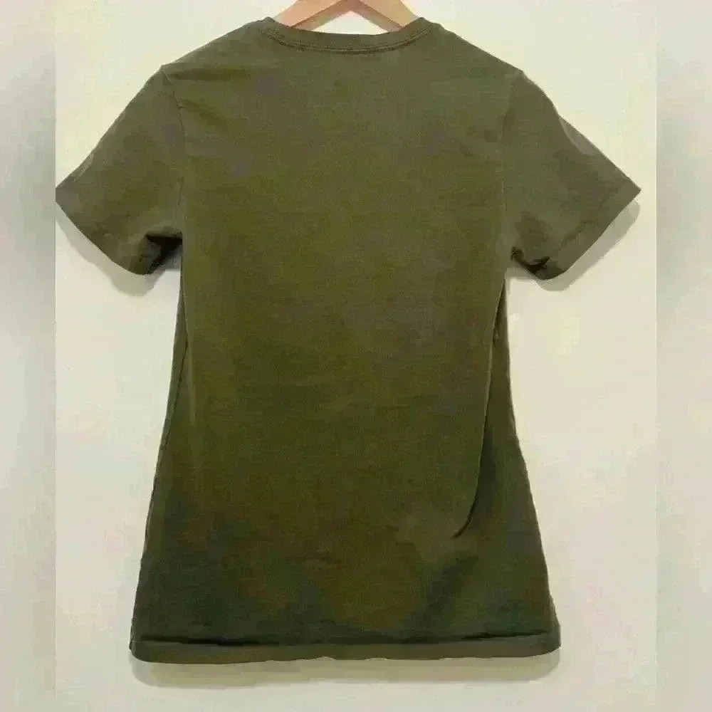 Adidas Nini Sum Graphic T-Shirt, Women’s Size Medium in Wild Pine color - Picture 2 of 13